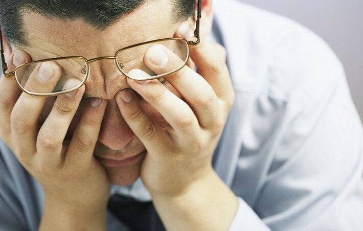 problèmes de vision dus à l'ostéochondrose cervicale