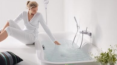 Bains de guérison pour le traitement de l'ostéochondrose