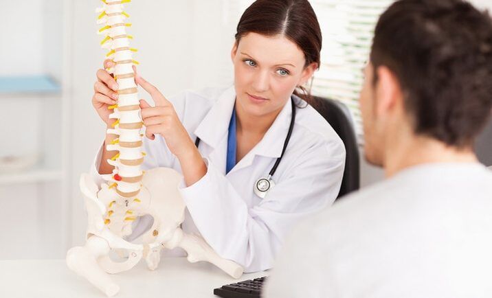 Pour prescrire un traitement contre l'ostéochondrose cervicale, vous devez consulter un médecin